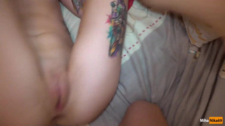 Старший брат знает как лучше будить русскую сестричку с красивой грудью