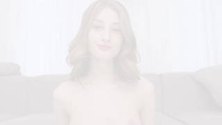 19-летняя Sasha Paige попросила отчима научить в попку трахаться, на кухне выебал