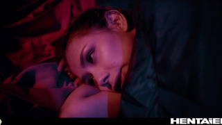 Сперма и сквирт льются фонтаном — её ведь вытрахали 5 тентаклей